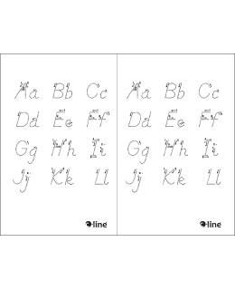 A-L Handwriting Sheet