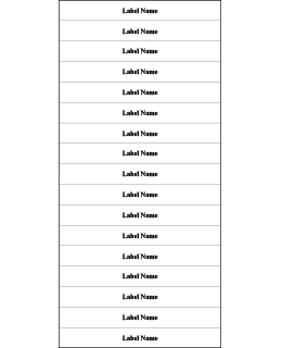 Self-Adhesive Labeling Strip