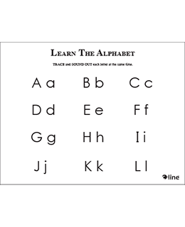 A - L Handwriting Sheet