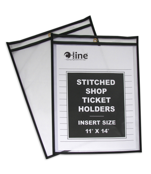 Stitched Shop Ticket Holders | C-Line Products Stitched Shop Ticket Holders | C-Line Products