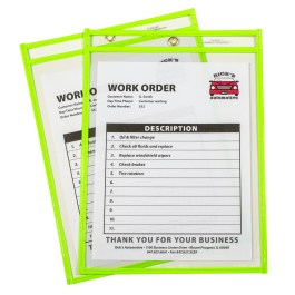 C-line C-line Neon Colored Stitched Shop Ticket Holder CLI43913 