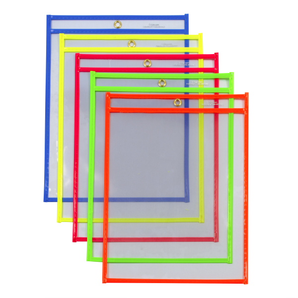 Shop Ticket Holder, Neon, 9 x 12, 25/BX - 43910 - C-Line