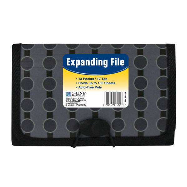 C-Line 13-Pocket Expanding Files, Sold as 1 Each C-Line 13-Pocket Expanding Files, Sold as 1 Each