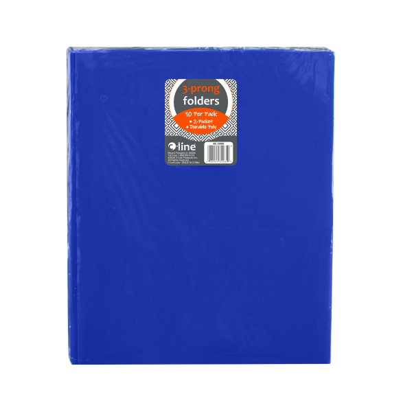 Two-Pocket Heavyweight Poly Portfolio Folder - 33955 - C