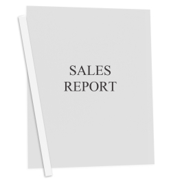 Report Covers with Binding Bars, Clear, 50/BX - 32557 - C