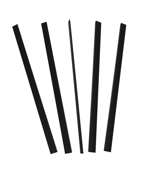Binding Bars Only, Black, 11 x 1/8, 100/BX, 34551
