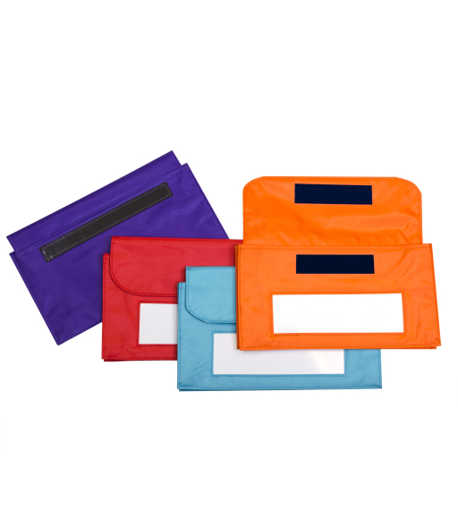 Magnetic Storage Pockets, Assorted, 4/PK, 81200