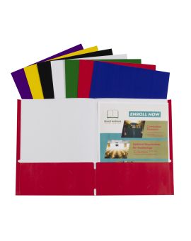 Two-Pocket Paper Portfolio with Prongs - 05320 - C-Line Products