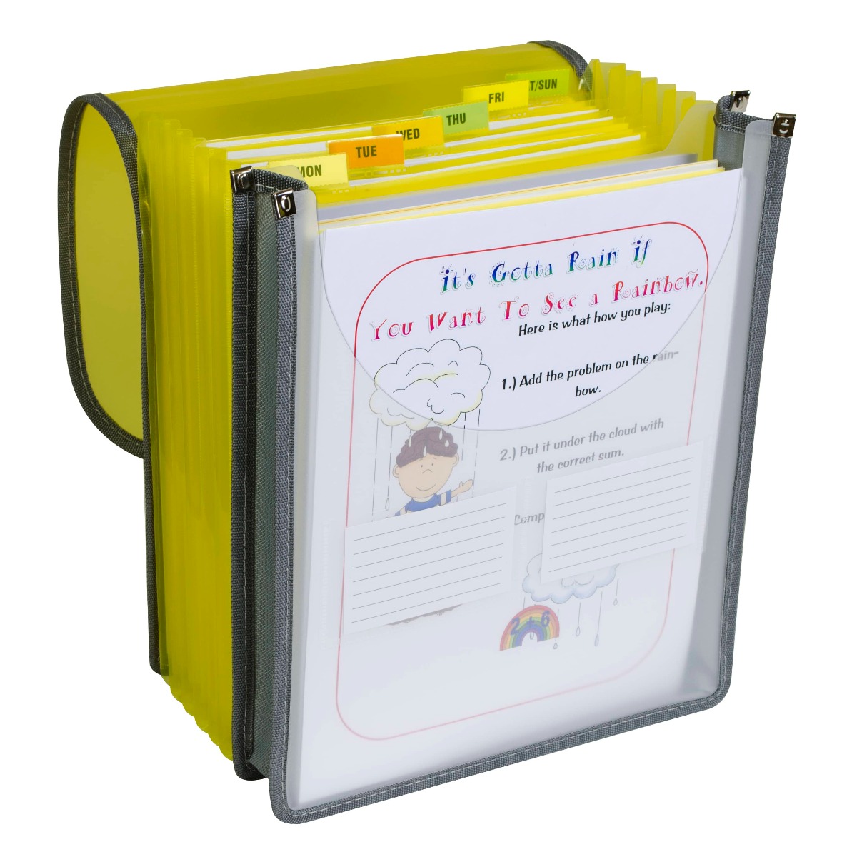 7-Pocket Vertical Backpack File