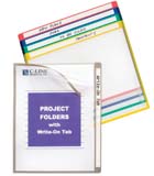 Write-on Project Folders