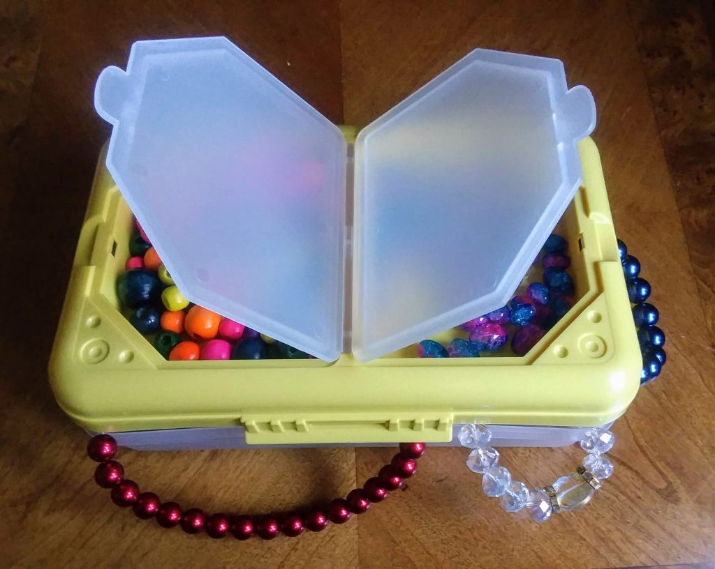 C-Line Storage Box with Beads Inside
