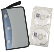 Refillable CD/DVD Organizer